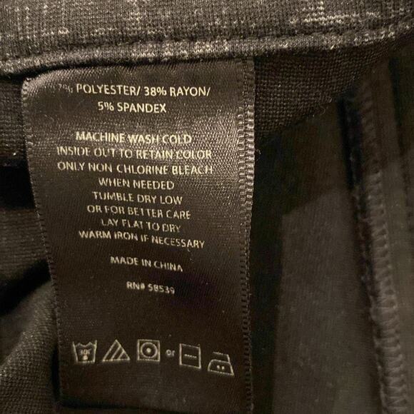 KUT From The Kloth Women's Geo PrintSkinny Pants Black Gray Size 14 - Picture 5 of 10